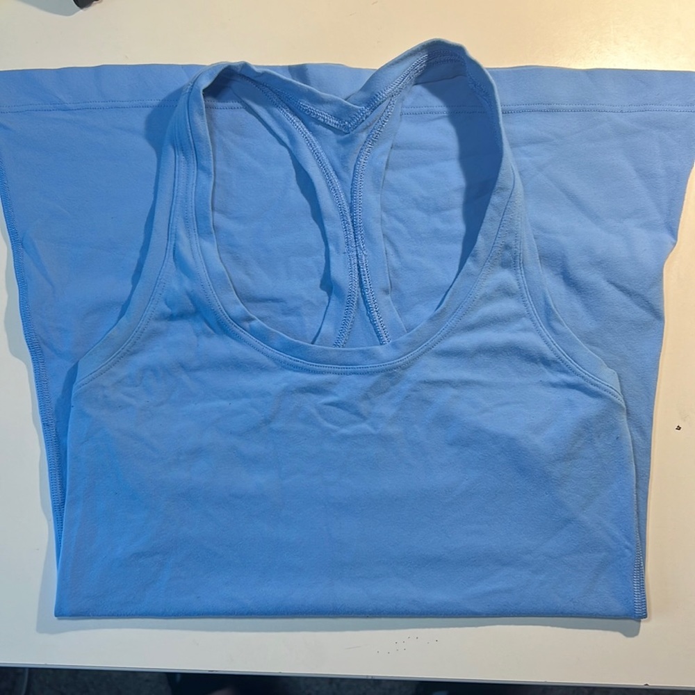 lululemon Powder Blue Cool Racerback tank size 4